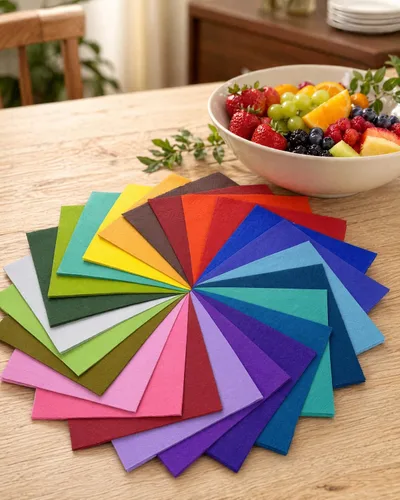 Vista 9 de Servilletas de cóctel de 24 colores de 5 x 5 pulgadas desechables servilletas de papel para bebidas para cóctel, boda, cena, fiesta de cumpleaños