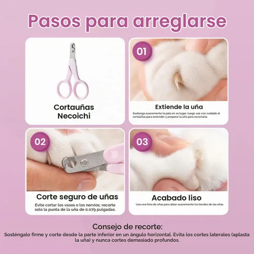 Vista 10 de Purrcision - Cortaúñas felino (básico, lila)