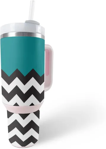 Vista 10 de MightySkins Skin - Vaso de vinilo compatible con Stanley The Quencher H2.0 FlowState de 40 onzas, Swirly, protectora, duradera y única, fácil