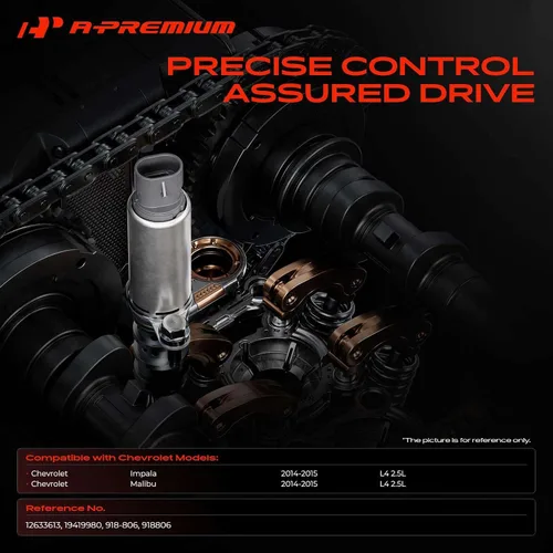 Vista 2 de Solenoide de sincronización de válvula variable (VVT) del motor A-Premium Compatible con Chevrolet Impala 2014-2015 L4 2.5L, Malibu 2014-2015 L4