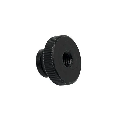 Vista 4 de 10 unids M2 negro plateado acero al carbono moleteado tuerca pulgar tuerca aprieta la tuerca 3D Impresoras piezas de pared cortina