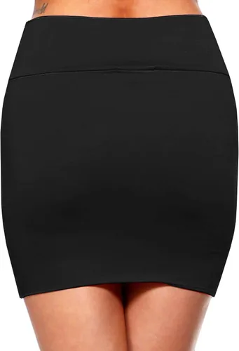 Vista 2 de Fashionazzle - Minifalda estilo tubo para mujer