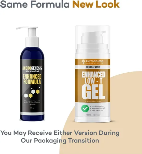 Vista 2 de Fórmula mejorada de fitogénesis – Gel de apoyo bajo en T – T Booster para hombres – Recuperación muscular, refuerzo de energía, envejecimiento