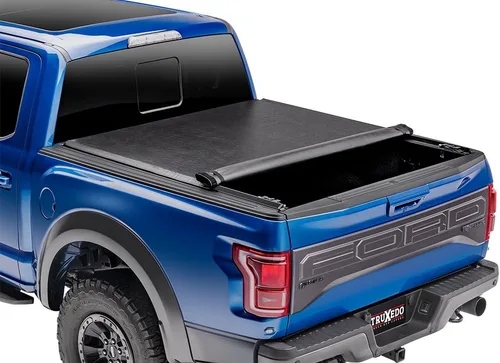 Vista 2 de RealTruck TruXedo Deuce Hybrid - Cubierta Tonneau para caja de camioneta, 797701, se adapta a la caja del Ford F-150 de 2015 a 2024 de 5 pies 7