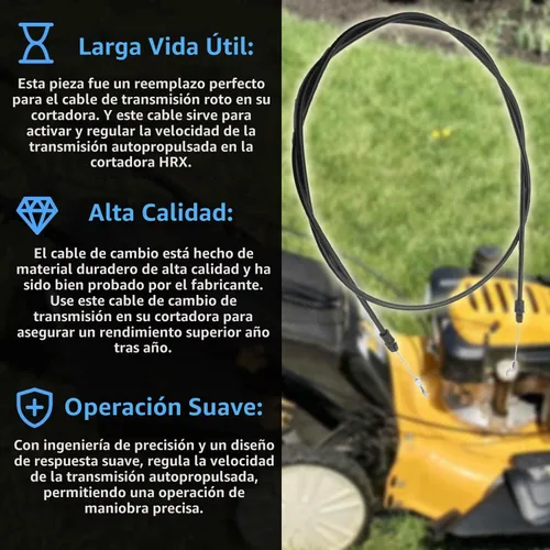 Vista 5 de Cable de control 946-05106B, para Cub Cadet MTD Craftsman SC300, SC500, SC500Z, SC500EZ, cable del acelerador se adapta a la mayoría