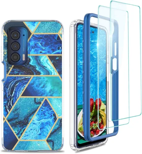 Vista 20 de Jeylly Funda para Motorola Edge Plus 2023 con protector de pantalla HD