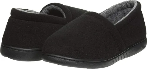 Vista 3 de Skysole - Pantuflas de forro polar para niños, suaves con talón cerrado