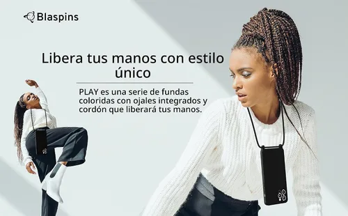 Vista 9 de Funda cruzada con cordón para iPhone 16, manos libres, para el cuello, para la muñeca, correa ajustable y removible, protección contra caídas