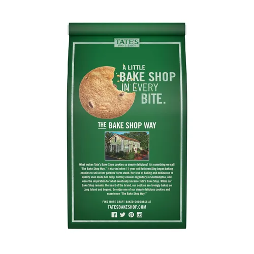Vista 13 de Tate's Bake Shop Galletas saladas con chispas de chocolate con caramelo, 4 bolsas de 6.5 onzas