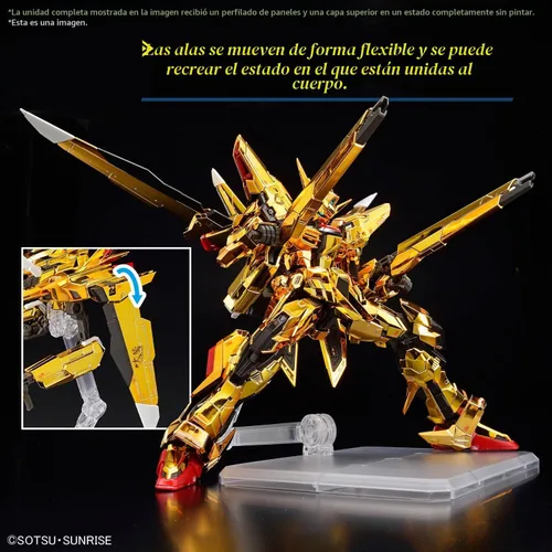 Vista 6 de Bandai Hobby - Mobile Suit Gundam Seed Destiny - #41 Akatsuki Gundam Oowashi Unit RG 1/144 Kit
