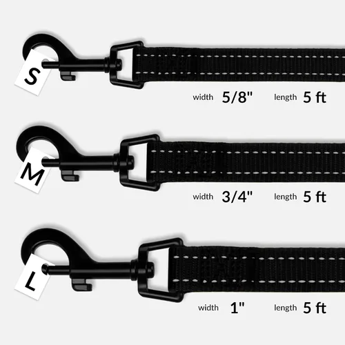 Vista 6 de CollarDirect Correa para perro duradera para mascotas, para caminar, entrenar y correr para pequeña, mediana y grande