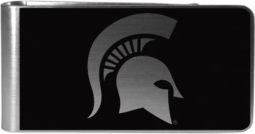 Vista 18 de Siskiyou Sports NCAA Unisex Black and Steel Money Clip