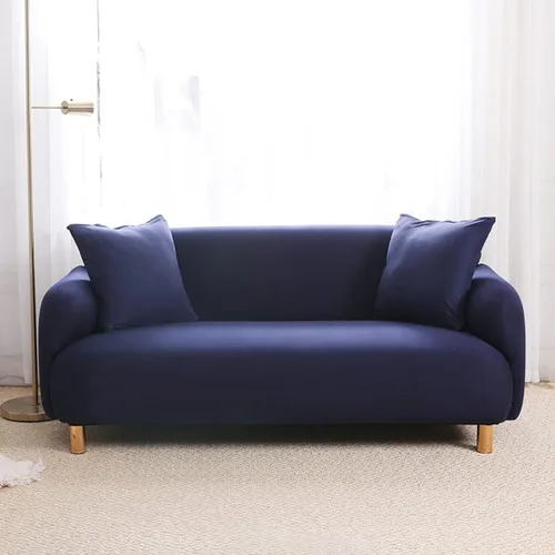 Vista 15 de Fundas de sofá de alta elasticidad de 2 plazas, ultra suaves y elegantes, para perros y niños, protector de muebles de elastano con parte inferior