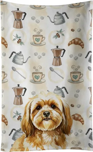 Vista 174 de Caroline's Treasures Afghan Hound - Toalla de cocina para barra de café, terciopelo frontal y lazo de algodón, lavable a máquina Sabueso afgano