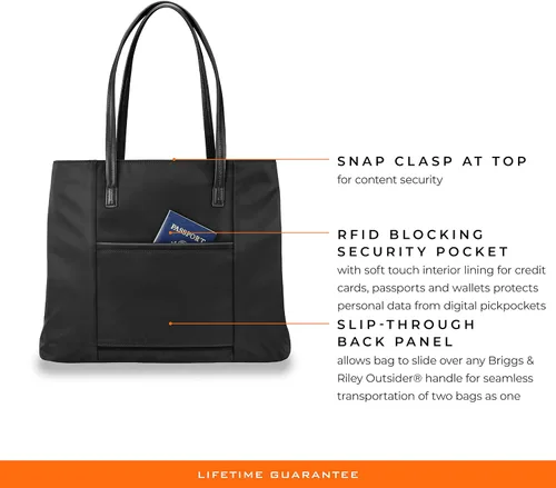 Vista 3 de Briggs & Riley Bolsa de mano esencial de Rhapsody, Rhapsody - Bolsa de mano esencial