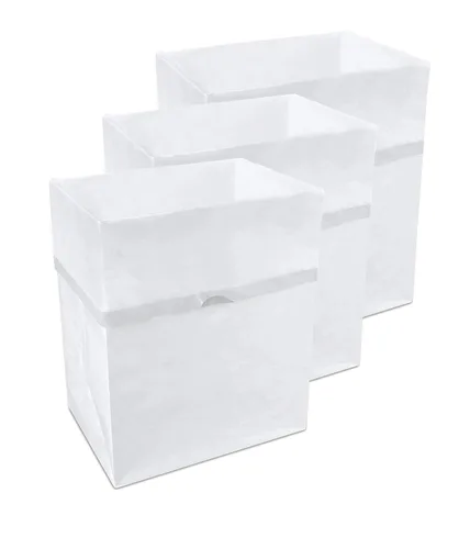 Vista 13 de Clean Cubes Botes de basura desechables de 13 galones, paquete de 3
