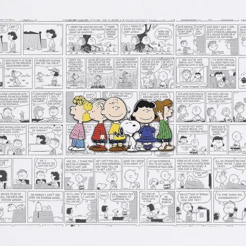 Vista 2 de CafePress The Peanuts Gang - Alfombrilla de mouse de goma antideslizante