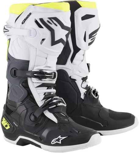 Vista 63 de Alpinestars Tech 10 Botas de motocross (Ultravioleta/Negro, 11)
