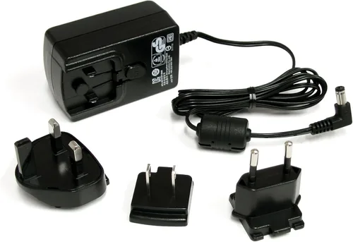 Vista 6 de StarTech.com Adaptador de corriente CC - 12V, 2A - Adaptador de corriente de repuesto universal (NA, EU, UK, AU) (SVA12M2NEUA) Adaptador