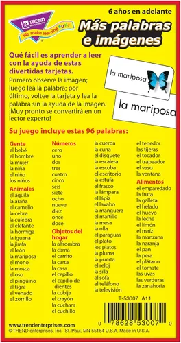 Vista 5 de Más palabras e imágenes (Más palabras de imagen) Tarjetas flash