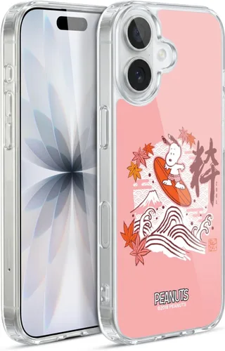 Vista 58 de Carcasa de gel para iPhone 7 Plus/iPhone 8 Plus, diseño de Snoopy Oriental de Peanuts, Badges