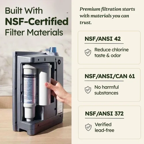 Vista 3 de Máquina de agua alcalina IVYEL PL fabricada en Corea, ionizador de agua, produce agua alcalina pH 8.5-10.0/agua ácida/agua de hidrógeno/filtro
