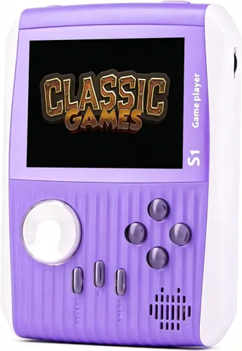 Vista 8 de Mini consola de juegos retro de mano para niños, 666 juegos clásicos, consola portátil de videojuegos portátil, pantalla de 3 pulgadas, batería