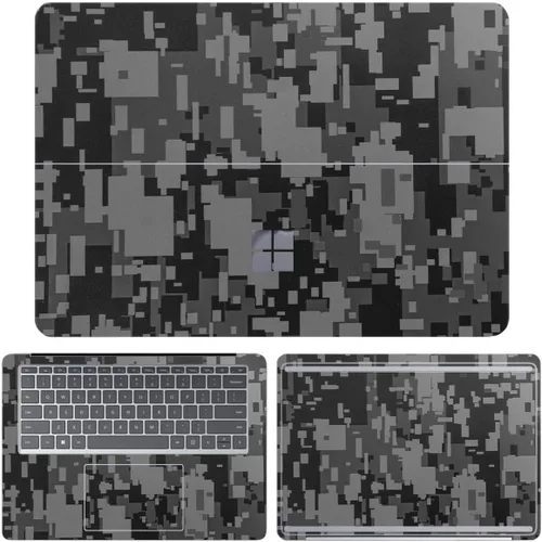 Vista 57 de SopiGuard Adhesivo para Microsoft Surface Laptop Studio 2021, envoltura de vinilo de borde a borde, incluye parte superior, teclado, paneles