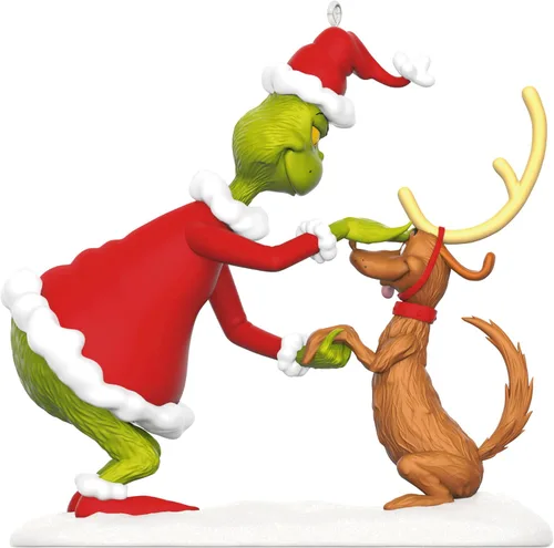 Vista 6 de Hallmark Keepsake Adorno del Dr. Seuss Grinch