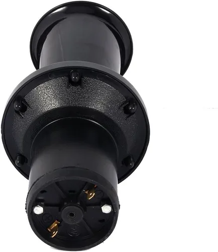 Vista 6 de Sirena antigua de cuerno antiguo de 12 V 110 DB, AHH-OOO-GAH AHOOGA OOGA para autos, camiones, caravanas o cualquier vehículo de 12 V (negro)