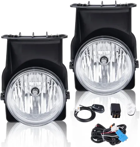 Vista 12 de G-PLUS Luces antiniebla para parachoques delantero, accesorios de lámpara antiniebla compatibles con Ford Explorer 06-10 / Explorer Sport Trac 08-10