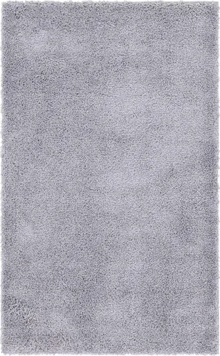 Vista 390 de Unique Loom Colección Davos Shag - Alfombra Lino