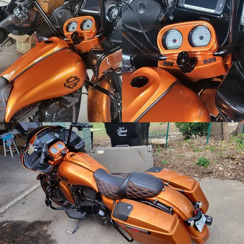 Vista 2 de Kit de carenado para Harley Touring Road Glide 2015 en adelante