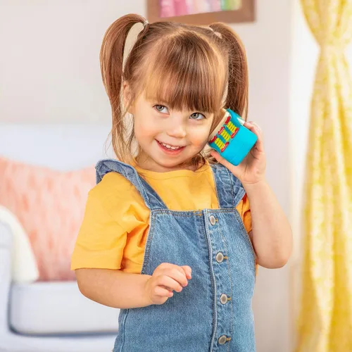 Vista 2 de Battat – Juguetes sensoriales – Teléfono de imitación y llavero – Juguete luminoso para niños pequeños – Llaves de coche de juguete – 10+ meses+