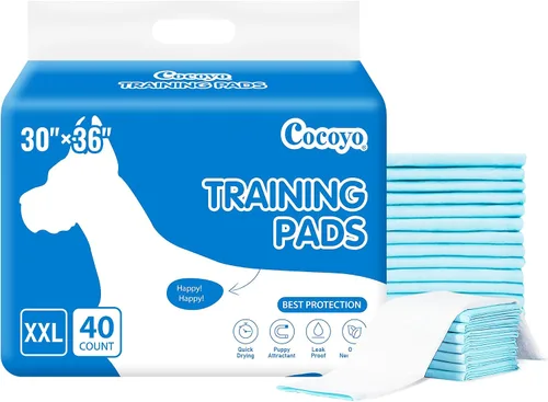 Vista 8 de COCOYO Best Value Almohadillas de Entrenamiento para Perros Tamaño Gigante Almohadillas para Orina de Perro Tamaño XXXL Almohadillas