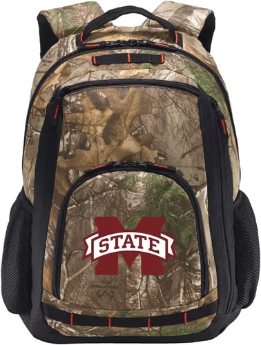 Vista 33 de Broad Bay University Logo Camo Backpack