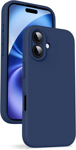 Vista 32 de Supdeal Funda de silicona líquida para iPhone Air - [Protección total para la cámara] [Forro de microfibra suave antiarañazos] Funda de teléfono