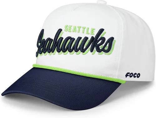 Vista 35 de FOCO Gorra con logotipo del equipo de la NFL para hombre con script Monty