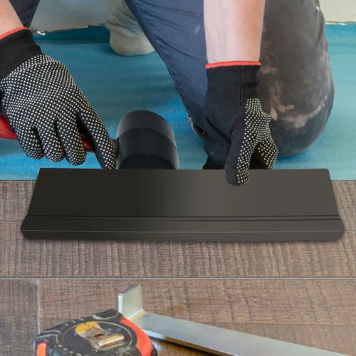 Vista 6 de NAACOO Bloque de roscado para suelo de tablón de vinilo, 3 bordes - Compatible con diferentes grosores de suelo. Doble cara con muescas - Uso