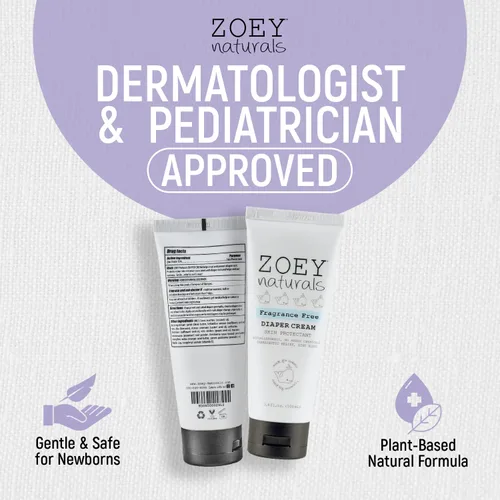 Vista 3 de Crema para pañales para bebés, aprobada por pediatras y dermatólogos, óxido de zinc y arcilla de caolín para alivio calmante y curación, ganadora