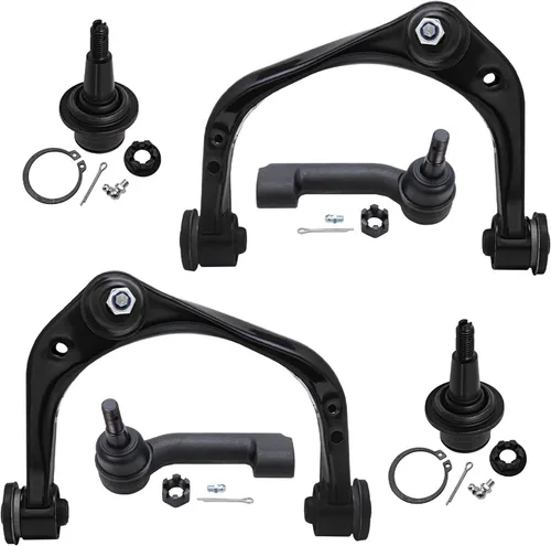 Vista 118 de Detroit Axle - Kit de brazos de control delantero para Chevy Silverado 1500 GMC Sierra 1500 GMC Sierra 1500 Avalanche Yukon Tahoe Escalade ESV EXT