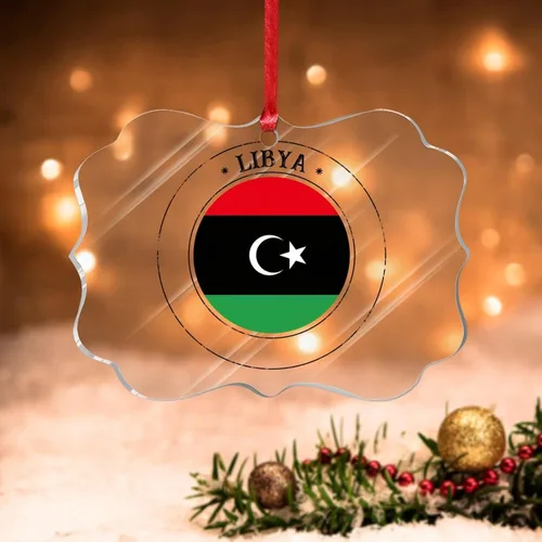 Vista 28 de Bandera de Hungría, adornos para árbol de Navidad, bandera nacional de Hungría, decoración de Navidad, adorno acrílico, recuerdo de Navidad, amantes