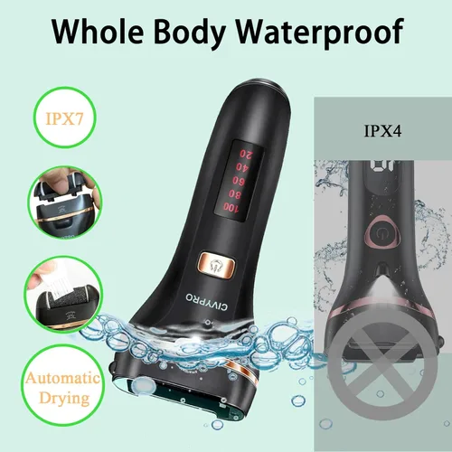 Vista 3 de Removedor eléctrico de callos de pies, largo tiempo de servicio, lima electrónica recargable para pies, regalo ideal, herramientas de pedicura Negro