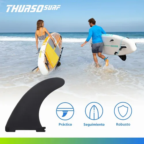 Vista 2 de Thurso SURF Aletas de bloqueo rápido: elige entre aletas centrales/aletas laterales