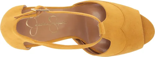 Vista 5 de Jessica Simpson Sandalias de plataforma con tacón floral Dany 3 para mujer