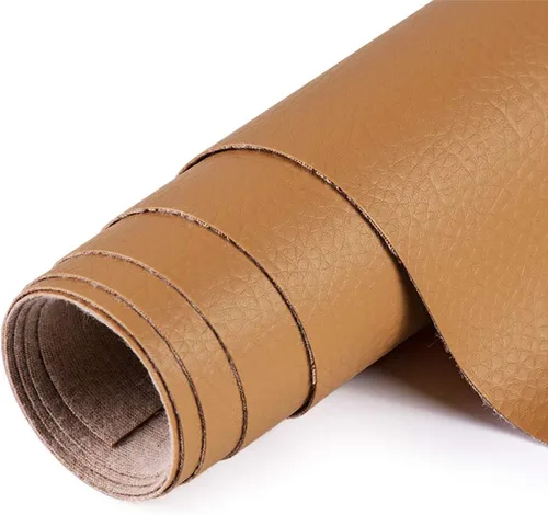 Vista 15 de ANMINY - Tela de piel sintética de vinilo de 54 pulgadas de ancho para tapicería por yarda, de 0.7MM de grosor, cuero PU suave, material de vinilo