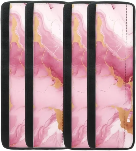 Vista 22 de Coldinair Fundas protectoras antideslizantes para manijas de puerta de refrigerador con estampado de mármol aguamarina, asas de decoración