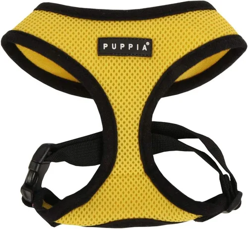 Vista 9 de Puppia Arnés suave para perro, sin estrangulamiento, sobre la cabeza, malla transpirable de triple capa, cinturón ajustable en el pecho y hebilla