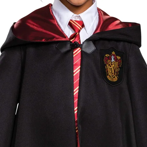 Vista 4 de Harry Potter Hogwarts - Bata clásica para niños, disfraz, accesorio