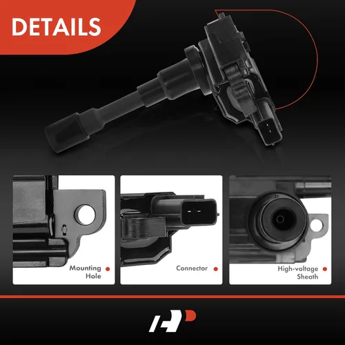 Vista 5 de A-Premium Bobinas de encendido compatibles con Suzuki Esteem L4 1.6L 1999 2000 2001, juego de 2